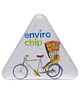 Envirochip Clinically Tested Radiation Protection Patented Chip for Mobile Kitsch Design - Silver