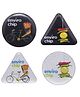 Envirochip Clinically Tested Radiation Protection Patented Chip for Mobile Kitsch Design Family Pack - 4 Chips