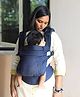 Soulslings Cotton Aseema Handsfree Baby Carrier Fully Adjustable - Blue
