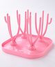 Baby Bottle Drying Rack - Pink