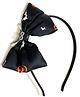 SKD Halloween Boo Bow Hair Band - Black