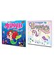 My Amazing Colouring Books of Mermaid & Unicorn Pack of 2  - English