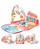 Fiddlerz Musical Piano Baby Play Gym Mat with Music and Lights - Pink
