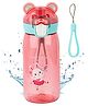 Fiddlerz Teddy Shape Sipper Bottle Pink - 550 ml
