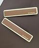 Kamule Set Of 1 Pair Handmade  Hair Clips  -Brown