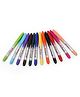 Flair Brush Pen 12 Pieces (Colour & Print May Vary)