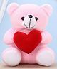 Playtoons Teddy Soft Toy Pink - Height 15 cm
