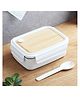 SANJARY WOODEN STYLE LUNCH BOX 800ML (COLOUR MAY VARY)