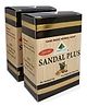 Green Cairo Sandal Soap Real Sandalwood Oil Handmade 100% Herbal with No Animal Fats and No Harmful Chemicals Pack of 2 - 100 g each
