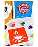 ilearnngrow Diwali D I Y Rangoli Kit Diya - Multicolour