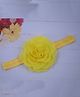 Little Miss Cuttie Chiffon Flower Headband - Yellow