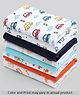 Babyhug 100% Cotton Wash Cloth Pack of 8 - Multicolor