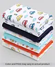 Babyhug 100% Cotton Wash Cloth Pack of 8 - Multicolor