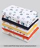 Babyhug 100% Cotton Wash Cloth Pack of 8 - Multicolor
