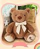 Mi Arcus Teddy Bear Soft Plush Toy Brown -Height 30 Cm