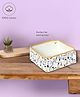 Mi Arcus Multipurpose Storage Basket/Organizer for Kids' Small Items - Off White, 25x10x25 cm, Baby Nursery Décor