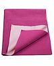 Trance Home Linen Large Size Waterproof Breathable Quick Dry Sheet - Pink