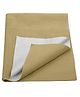 Trance Home Linen Large Size Waterproof Breathable Quick Dry Sheet - Beige