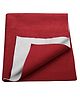Trance Home Linen Medium Size Waterproof Breathable Quick Dry Sheet - Maroon