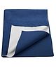 Trance Home Linen Medium Size Waterproof Breathable Quick Dry Sheet - Navy Blue