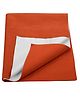 Trance Home Linen Medium Size Waterproof Breathable Quick Dry Sheet - Red