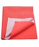 Trance Home Linen Medium Size Waterproof Breathable Quick Dry Sheet - Pink