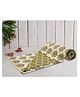 Trance Home Linen Pure Cotton Reversible Dohar Double Bed Size AC Blanket Soft Light Weight Bed Blanket - Forest Green