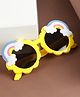 Passion Petals UV Protected Unicorn Style Sunglasses With Case - Yellow