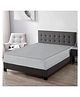 Trance Home Linen Premium 220 GSM Mattress Protector for Single Size Bed Waterproof Bed Protector  78 x 60 Inch - Grey