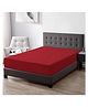Trance Home Linen Premium 220 GSM Mattress Protector for King Size Bed Waterproof Bed Protector  78 x 72 Inch - Maroon