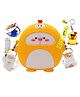 FunBlast Adjustable Silicone Sling Bag  Yellow