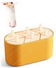 FunBlast Ice Cream Mould with Stick  Yellow