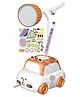 FunBlast LED Rechargeable Table Lamp  Brown