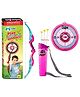 FunBlast Archery Bow and Arrow Toy Set With Light-Up Feature  Pink