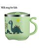 FunBlast Insulated Stainless Steel Milk Mug Green  270 ml