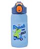 FunBlast Insulated Water Bottle with Straw  530 ml (Sky-Blue)