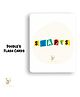 Yellow Doodle Sensory Shapes Flash Cards - Multicolour