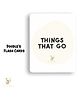 Yellow Doodle Sensory Things That Go Flash Cards - Multicolour