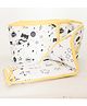 Yellow Doodle Quilted Cot Bumper Superbaby - Yellow