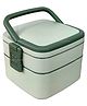 FunBlast Lunch Box with Spoon - Green