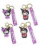 FunBlast Kawaii Rubber Key Chain Set of 4  (Color May Vary)