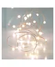 AMFIN (Pack of 1) Length 3 Meter Battery Powered Wired String Fairy Lights 2 AA Battery Powered Portable LED Lights LED String Lights for Decoration Decorative Strings - Warm White