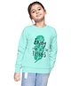 Funkrafts Full Sleeves Leaf Printed Sweatshirt - Green