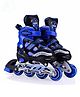 REZNOR Inline Skating Shoes With Light Up Wheels LED Blue
