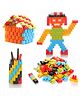 Aditi Toys Bullet Blocks Puzzle Multicolour - 150 Pieces