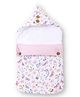 Haus & Kinder Baby Muslin Carrier Nest cum Sleeping Bag Butterfly Garden -Pink