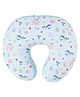 Haus & Kinder 100% Cotton Baby Feeding Nursing Pillow Vitamin Sea- Blue