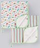 Babyhug Cotton Diaper Changing Mat Pack Of 2 - Green