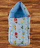 Mittenbooty Infant Baby Sleeping Bag Bus Print Blue