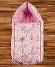 Mittenbooty Infant Baby Sleeping Bag Velvet Princess Print Pink